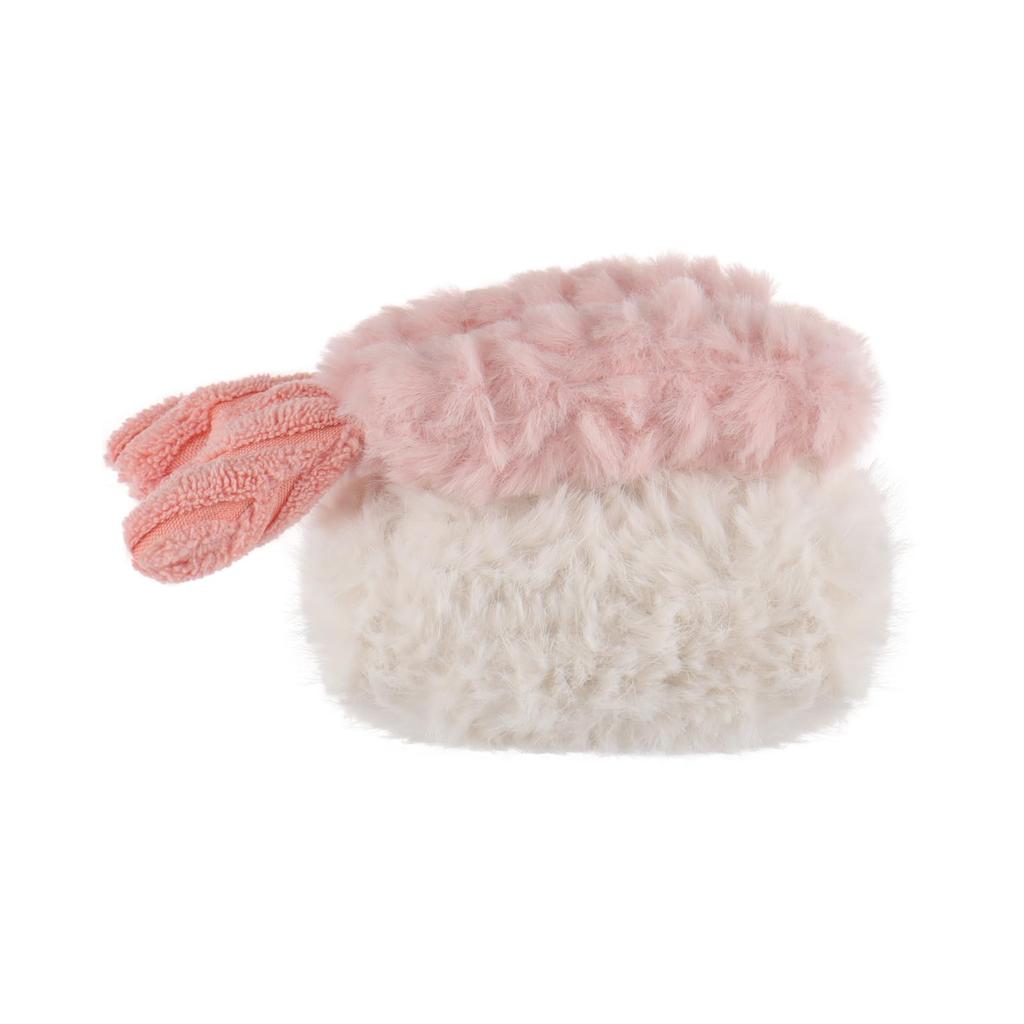 Sushi de Camarão de Cordeiro Damasco Pelúcia Macio e Fofo Sushi de Camarão para Meninos e Brinquedo de 8cm, Fofo, Meninas,