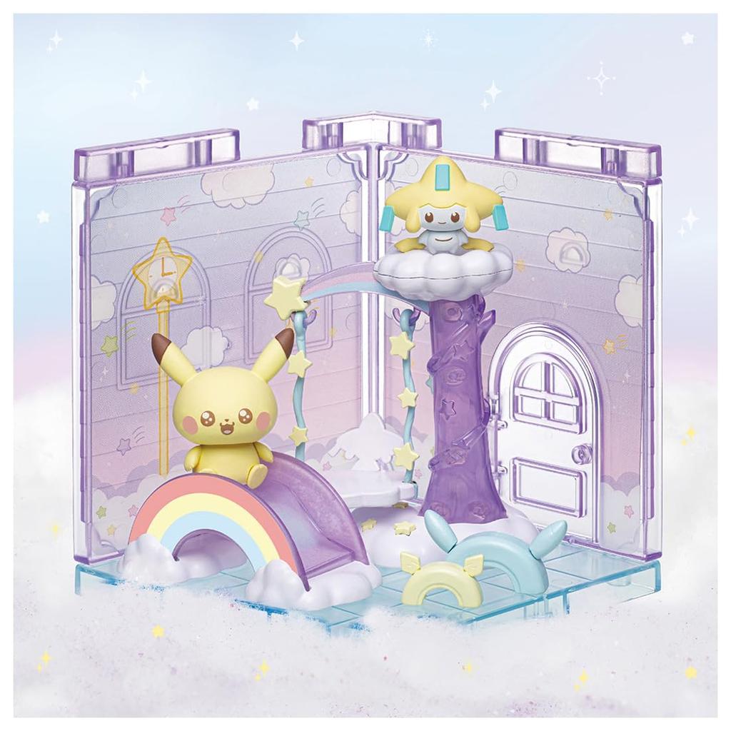 Pokémon PokéPeace House Starry Sky Park Pikachu & Jirachi