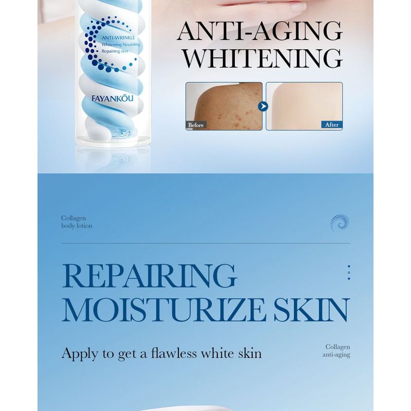 FAYANKOU - Kollagen Anti-Aging Marshmallow Körperlotion