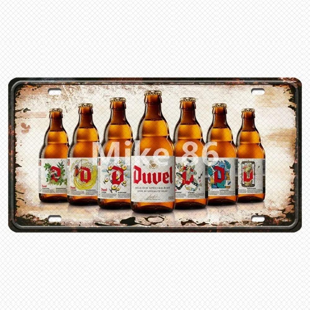 Ölplåtskylt Vintage Väggdekor 15x30cm