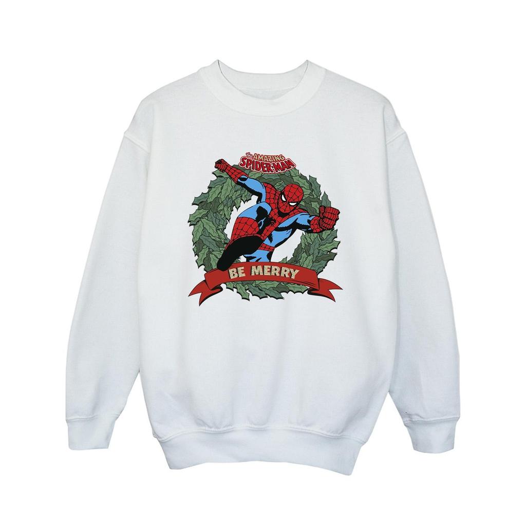Spider-Man Girls Be Merry Sweatshirt