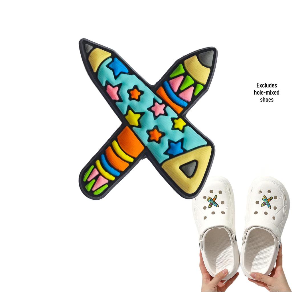 Detachable Cartoon Shoe Flower Buckle Decoration for Hole Shoes