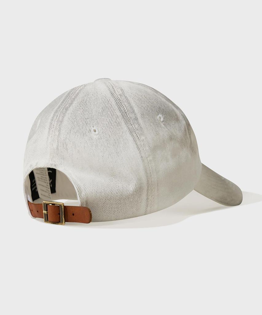 FFEFF STUDIO Dirty Wash Wappen Ball Cap (Ivory)