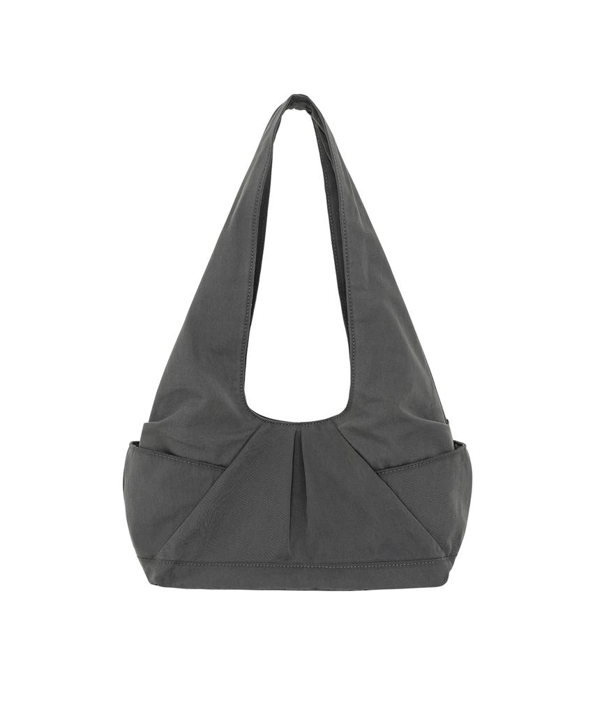 The Coldest Moment Tcm Pleated Bag (Charcoal)