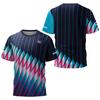 Summer New Trendy Casual Comfortable 3D Printed Men's Large Sports Round Neck Short Sleeved T-shirt