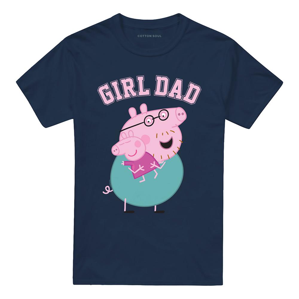 Peppa Pig Unisex Adult Girl Dad Daddy Pig T-Shirt