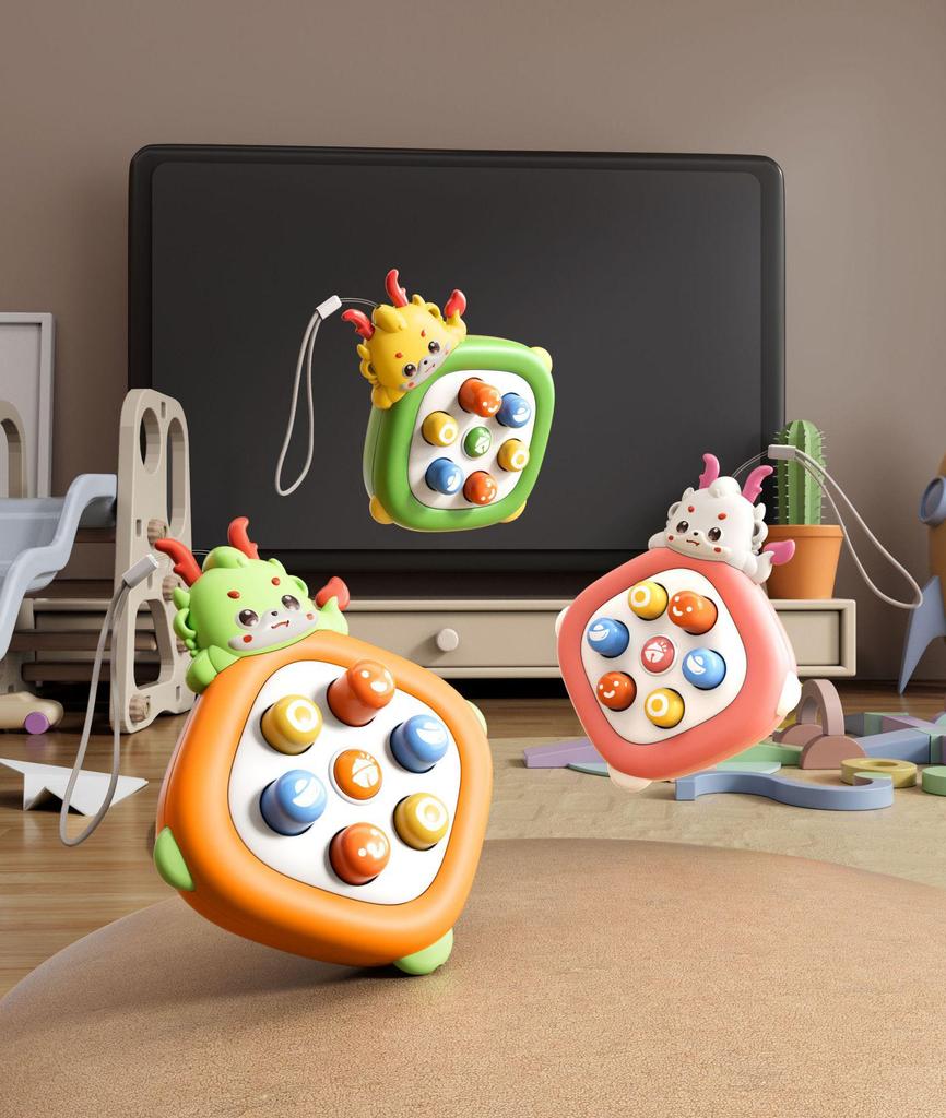 Karotten-Hau-den-Maulwurf Babyspielzeug: Niedliches Mini-Interaktiv-Eltern-Kind-Spiel für die Früherziehung