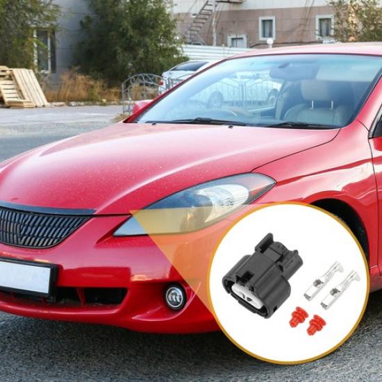 2 Pin Air Intake Connector Plug Female Wire Terminal Single  for Toyota