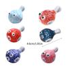 6 Pieces Cute Pufferfish Shaped Ceramic Chopstick Rests Spoon Fork Holder Ceramic Chopstick Holders for Kitchen Utensil