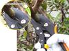 Justem Lightweight pruning shears for cutting everything from flowers to tree Ratchet easy to use with minimal Ideal for women and the Ratchet Pruning