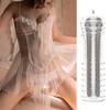 Yousheng 5Pcs/Set Men Condoms External Use Soft Transparent Sexual Stimulation Sex Toy Large Particles Penis Sleeves Spike Condoms for Couple