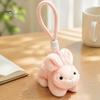 Cute Kawaii Bag Decor Scented Bunny Plush Keychain, Mini Rabbit Stuffed Animal with Fragrance Fragrant Decoration Beads, Hanging Pendant for Backpack,