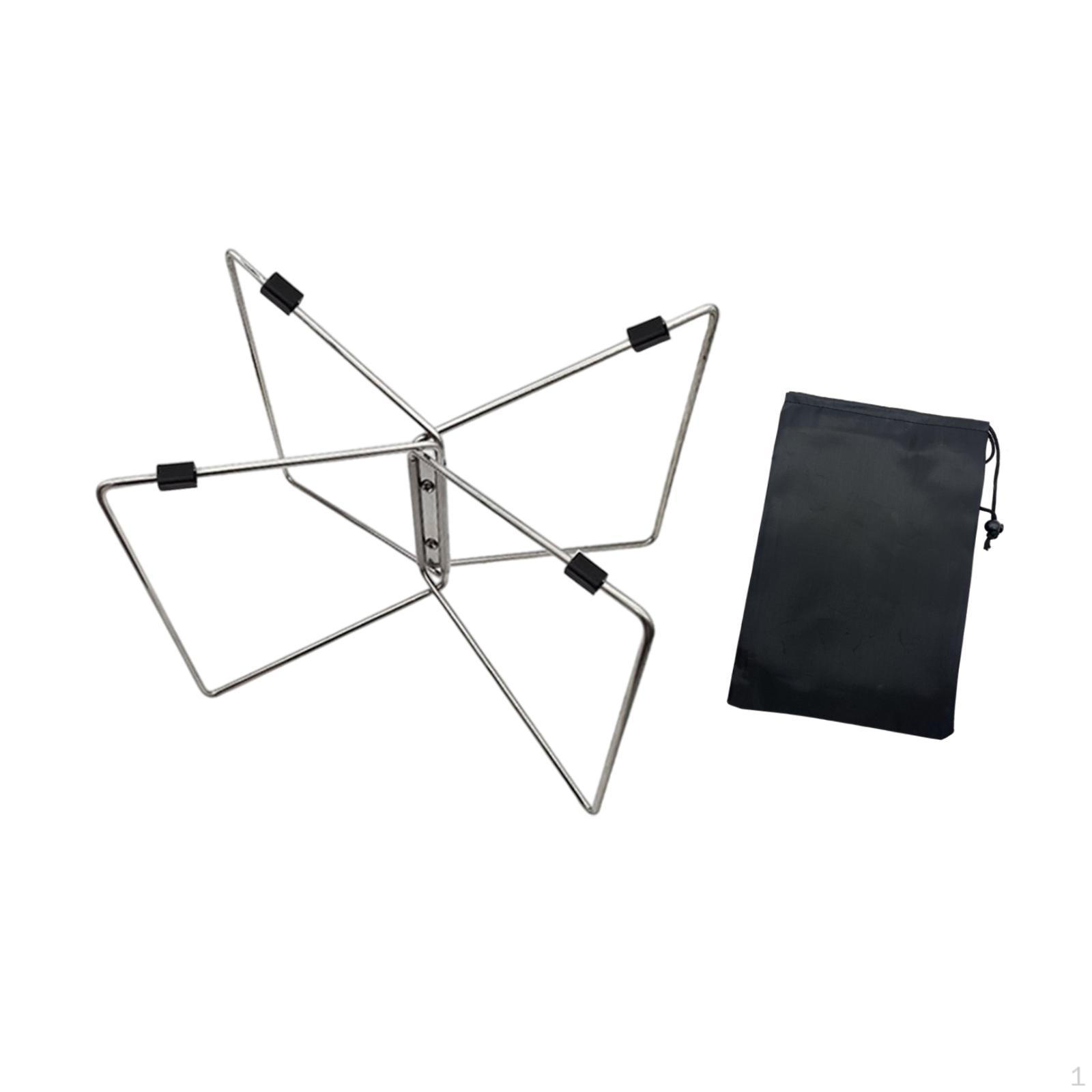 

Складная подставка-холодильник для кемпинга, мебель, инструмент для барбекю, дорожный легкий универсальный домашний багаж серебряный