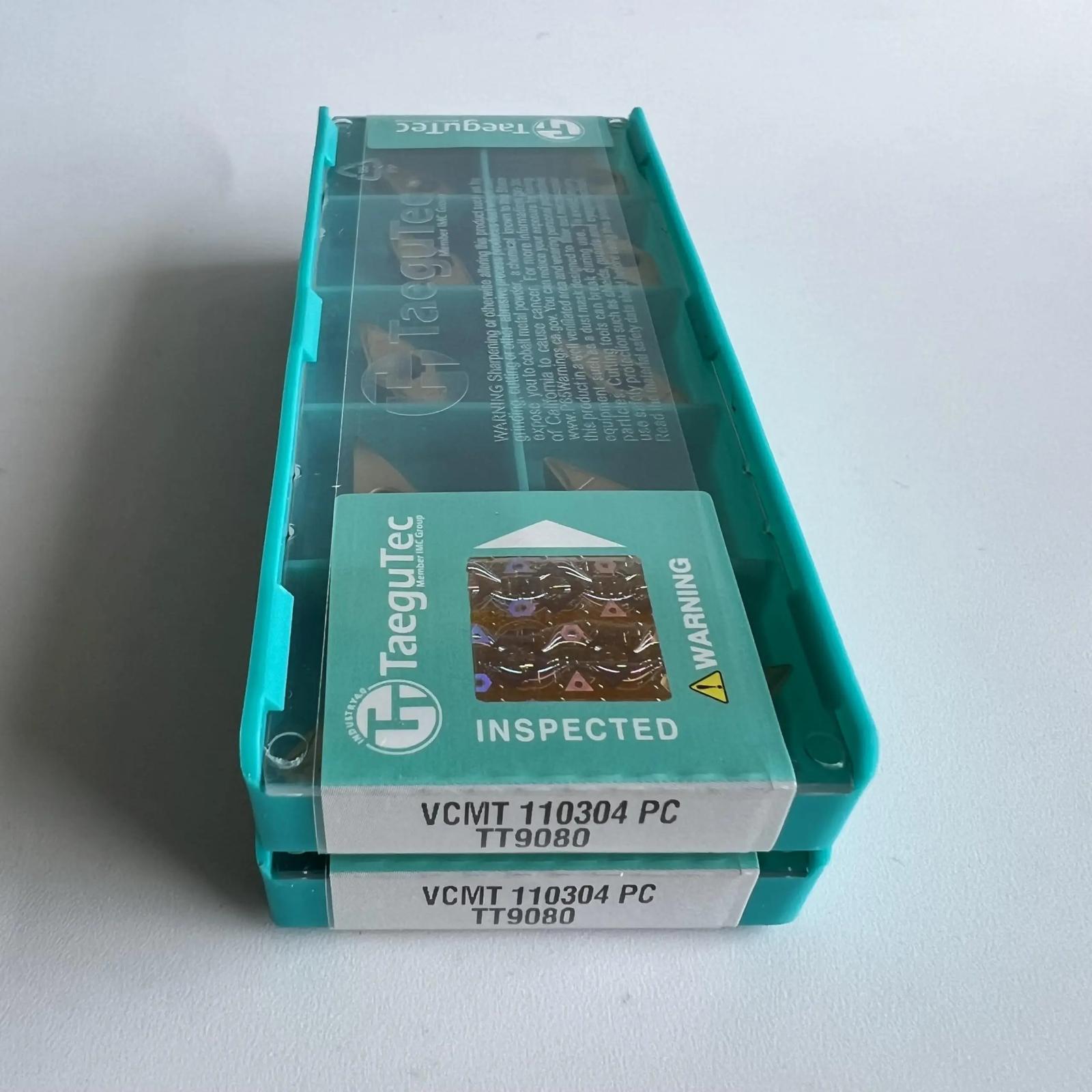 

TaeguTec / VCMT110304PC TT9080 /Original genuine CNC alloy blade 10 PCS