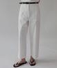 Keullaepeu Easy Cut Back Elastic Pants_Ivory / (S,M,L,Xl)
