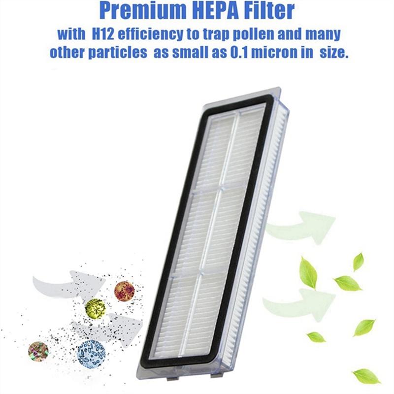 Hepa Filter Mop Main Side Brush Dust Bag Spare Parts Accessories For Dreame Bot D10 Plus RLS3D Robot Vacuum Cleaner