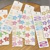 10PCS/Set Girls Cute Colorful Star Waterdrop Shape Hairpins Kids Sweet Hair Ornament Clip Barrettes Hair Accessories