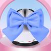 Motorcycle Helmet Bow Decoration Electric Bike Helmet Car Body Decoration Accessories Bowknot Suction Cup Type For Girl Women