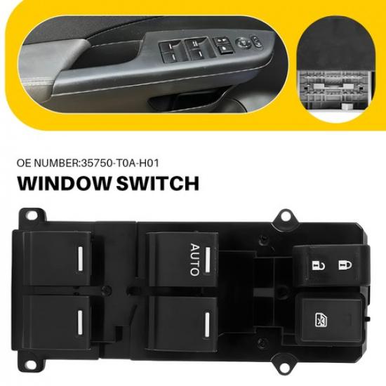 Fit Honda CRV 2011 2012 2013 Front Left Electric Master Window Control Switch EV