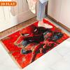 Bath Mat 1pc, Spiderman Shoots Web_1, MARVEL Flannel Rectangular Mat, Bathroom Non-slip Entrance Mat, Fun Door Decoration Mat,