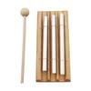Meditation Trios Chime Set 3 Tone Trios Chime Bells Percussion Chimes for Prayer