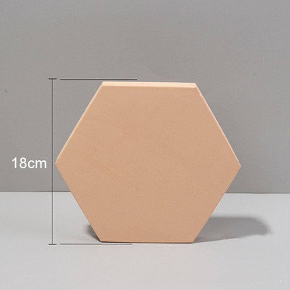 Photography Decoration Shooting Props Geometric Stereo Ins Wind Net Red White Photographic Prop