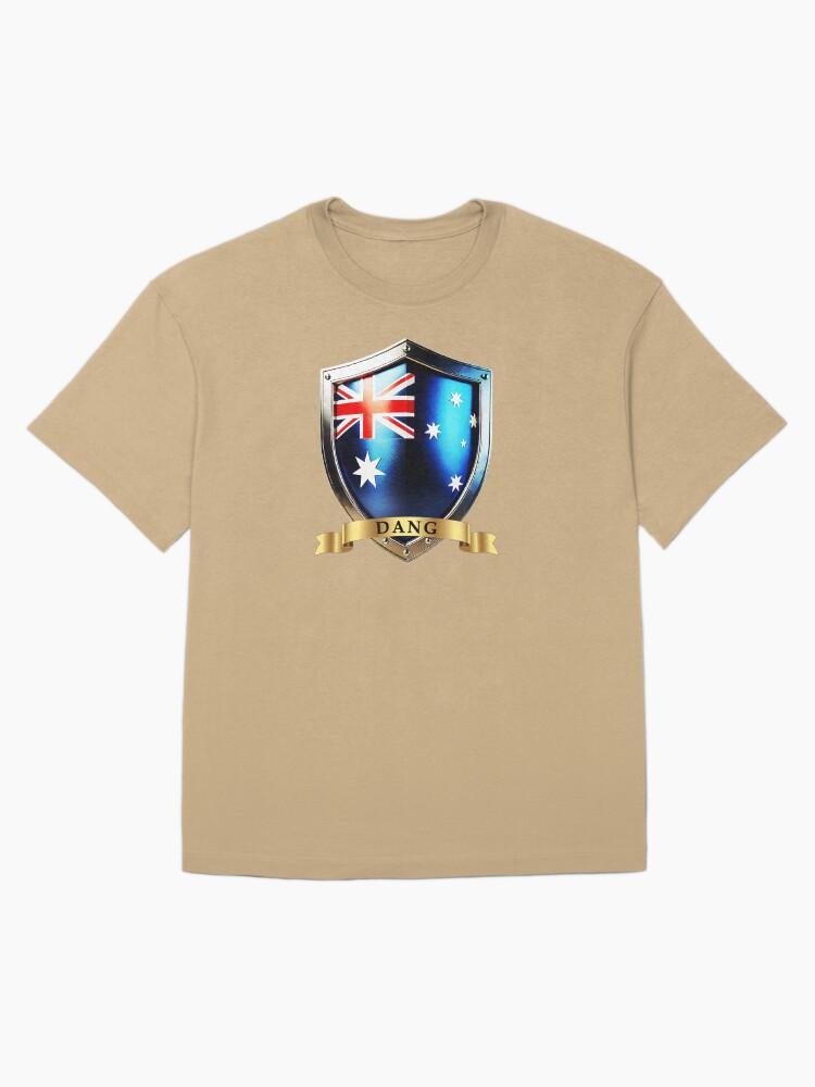 DANG! Dang Australian Heritage Crest Shield Oversized Unisex T-Shirt