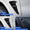 2PCS Car Side Fender Stickers For BMW X3 G01 X4 G02 X5 G05 Vent Air Flow Cover Air Outlet Auto Exterior Replacement Accessories