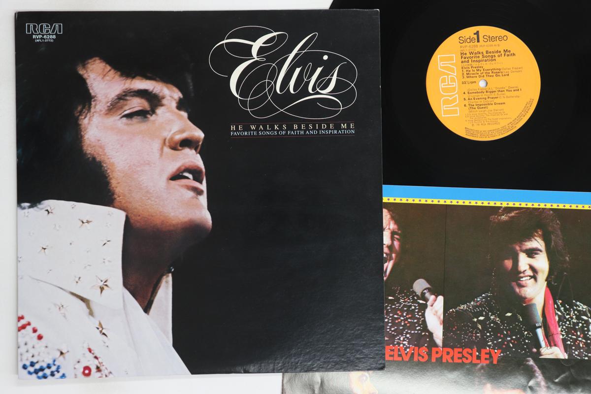 

LP Record - He Walks Beside Me, Favorite Songs RVP6288 RCA 1978 Japan Rock Used