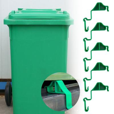 1/2/3/4/5 st. Papperskorg Ventilationsklämma Luktförebyggande Kraftig Plast Universell Inomhus Utomhus Soptunna med Lock Ventilationsklämma