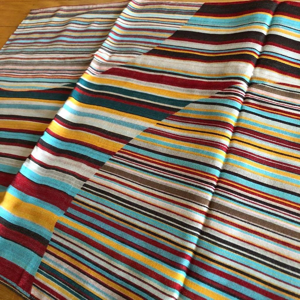 Used Paul Smith striped scarf