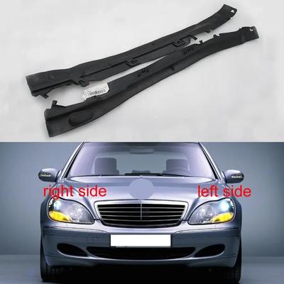 Pre Mercedes-Benz triedy S W220 S280 S350 S430 S500 S600 2003-2005 Gumová tesniaca lišta svetlometu Ozdobná lišta svetlometu