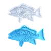 Soft Silicone Mold for DIY Craft Wall Hanging Decorations Embossed Fish Shaped Design Crystal Epoxy Resin Casting Mould