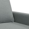 Vidaxl Sofa 3-Osobowa, Jasnoszara, 180 Cm, Tapicerowana Tkaniną