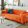 Solid Color Elastic Velvet Sofa Cover for Living Room All Inclusive Stretch 1/2/3/4 Corner L Sofa Slipcovers Cats Funda De Sofá