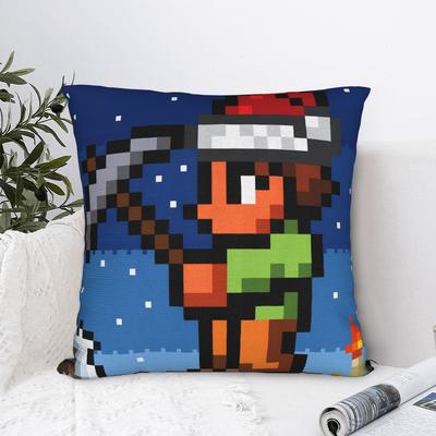 Terraria Game Factorio The Factory Must Grow Pillow Case  Comfy Pillow Cover Fashion Pillowcases For Living Room Chair