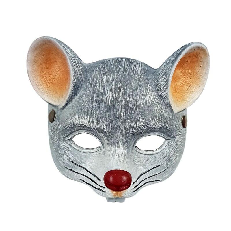 Erwachsene Kinder Halloween Karneval Maskerade 3D Dreidimensionale PU-Schaum-Mausmaske