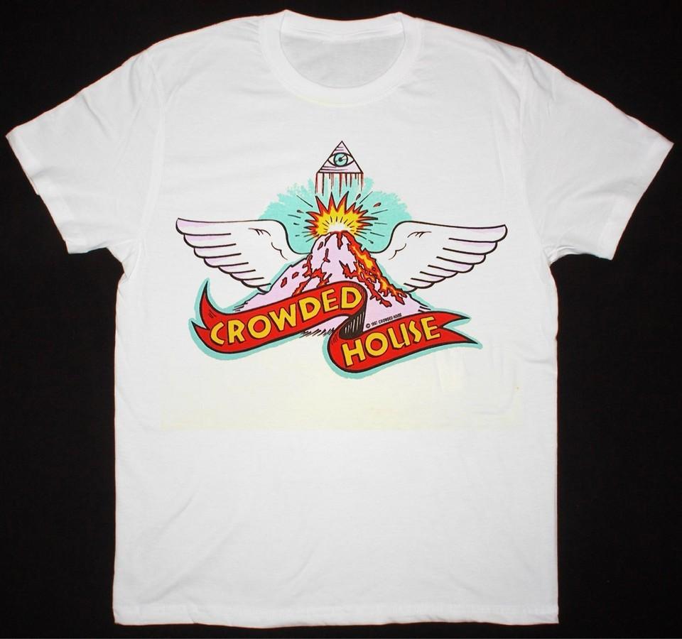 Crowded House Band Farewell To The World Shirt White Unisex S-5XL XXXL