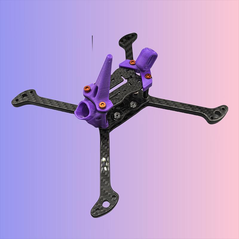 

Рамний комплект для FPV гоночного дрона серії Razor 5 дюймів