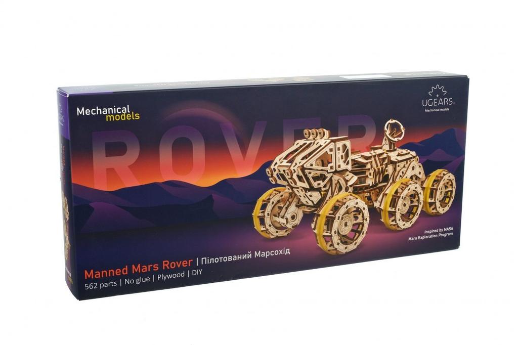 Puzzle 3d drewniane załogowy łazik marsjański ugears
