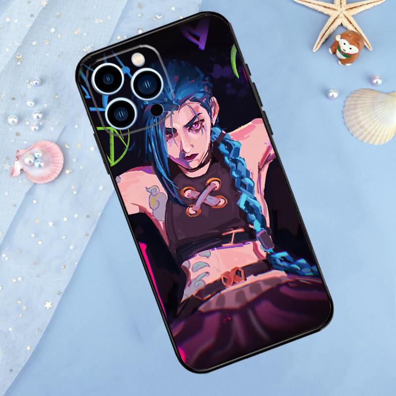 Arcane Phone Case For iPhone 15 16 Pro Max 13 11 12 14 Pro Max XR XS X 7 8 Plus 12 13 Mini Cover