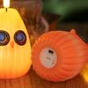 Whimsical Owl Candle Halloween Decor Glow-in-the-Dark Night Light