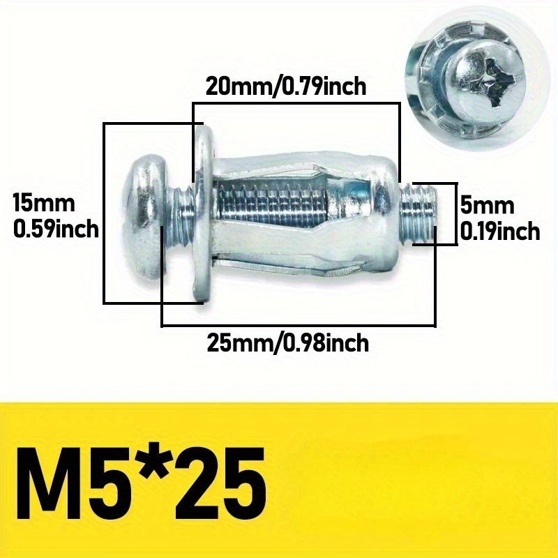 Expansion Screw Nut Petal Shape Rivet Nuts Bolt Metal Rivetnut M4 M5 M6 Panel License Iron Sheet Plate Clamp Lock Jack Nuts