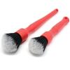 2pcs Ultra-Soft Detailing Brush Soft Auto Interior Detail Brush With Synthetic Bristles Car Dash Duster Brush Car Cleaning Tools
