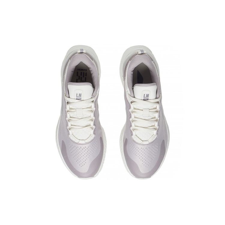 Li Ning Yue Ying Element Cushioning Low Top Running Shoes Women Running Shoes Lotus-Pink Purple ARHS008-5