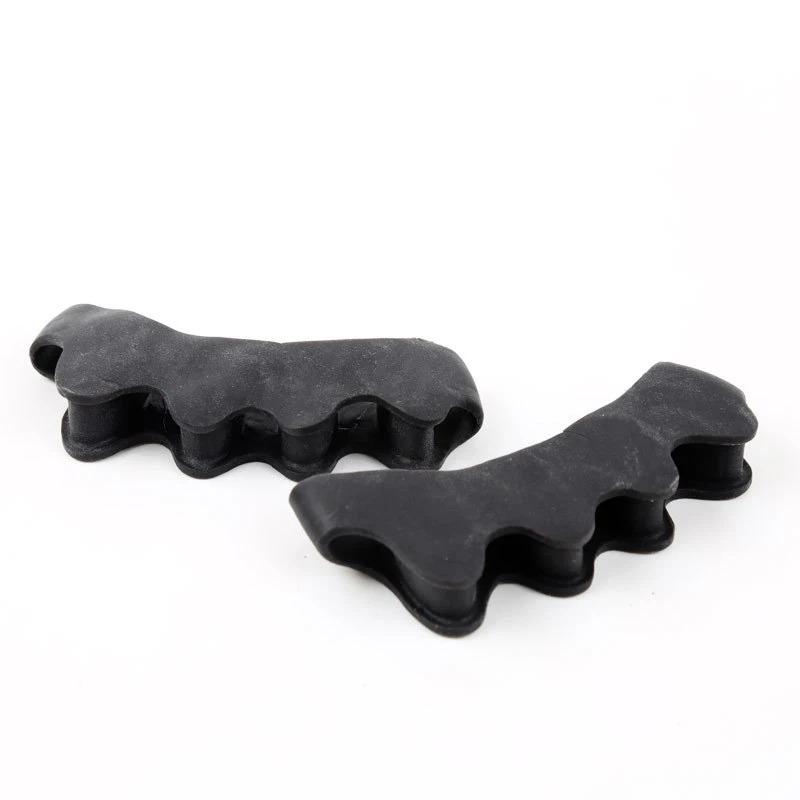 2 Soft Touch Silicone Toe Spacers Reusable Toe Separators for Feet Pain Relief Foot Care Products
