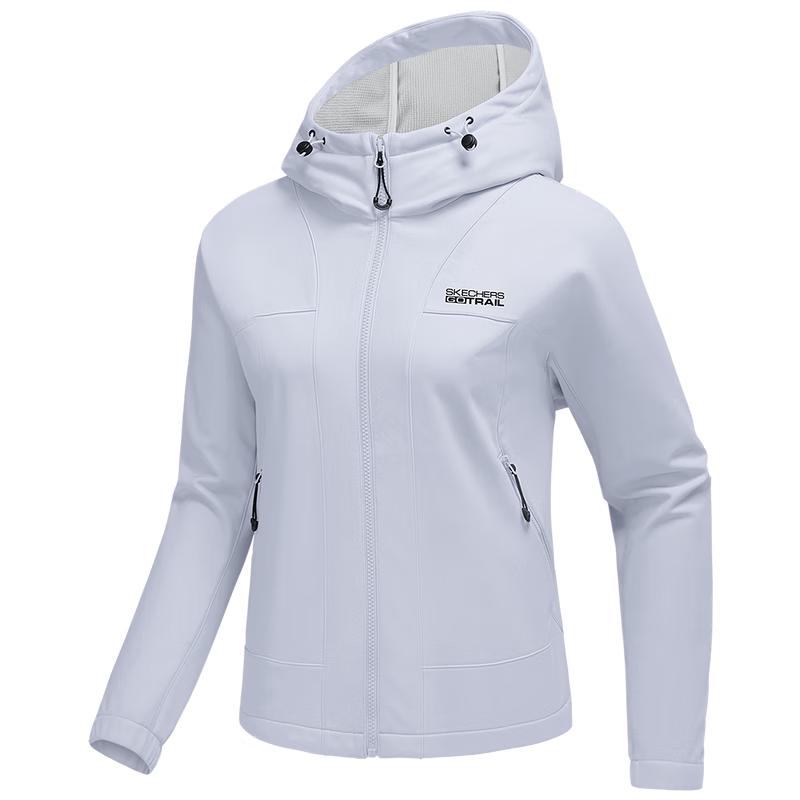 Skechers Women s Anti-Splash Knit Hooded Jacket P325W103 XL