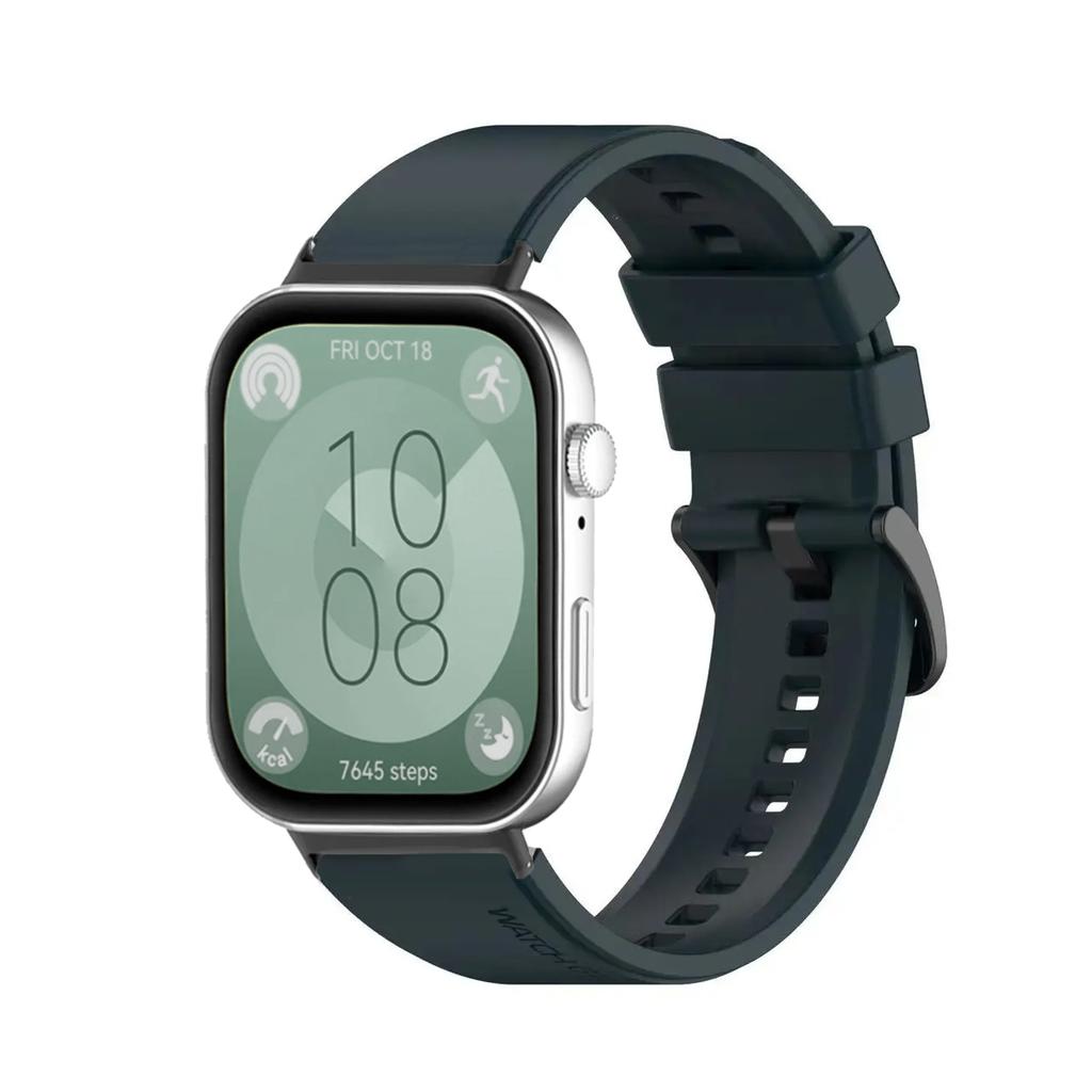 Soft Silicone Strap For Huawei Watch Fit 3 Sports Comfortable Bracelet Belt For Huawei Watch Fit 3 Correa Replaceable Wristband