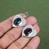 Faceted Ammolite Earring 925 Sterling Silver Earring Antique Jewelry Genuine Gemstone Earring Silver Jewelry Gifts For Wife Handmade Earring