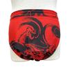 Rienzome Etchu Fundoshi (loincloth), 100% Cotton, Made in Japan, Men's Free Size, Red Dragon Design